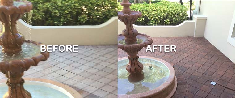 Before after pavers